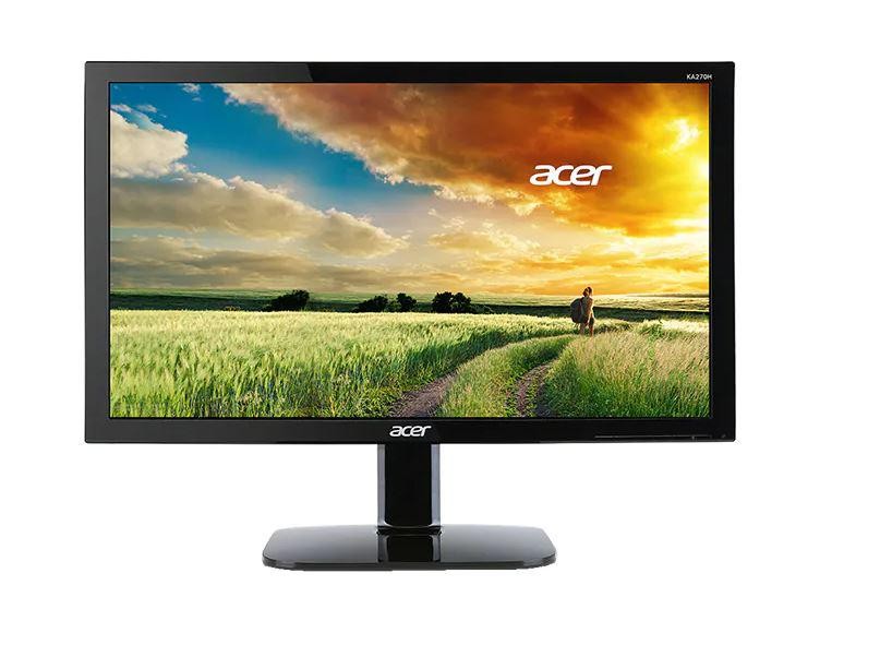 MONITOR Acer UM.HX3EE.A01 27 inch, Panel Type: VA, Backlight: LED, Resolution: 1920x1080, Aspect Ratio: 16:9, Refresh Rate:60Hz