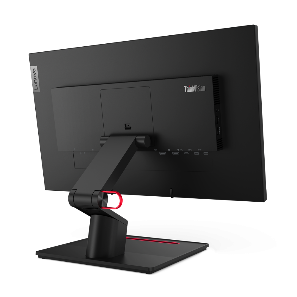Monitor LED Lenovo ThinkVision T24t-20, 23.8inch, IPS FHD, 4ms, 60Hz, negru - 1 | YEO
