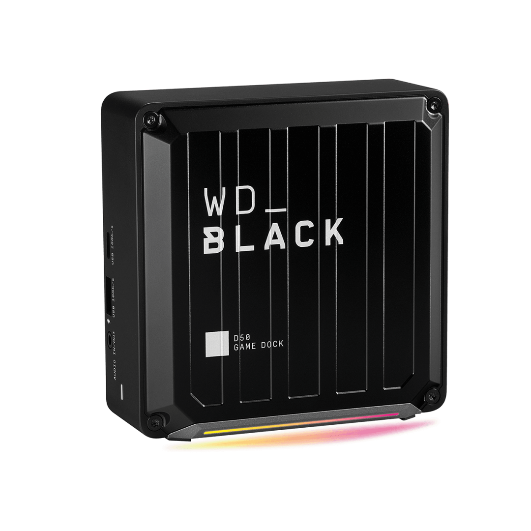 Docking WD BLACK(TM) D50 Game Dock, Thunderbolt(TM) 3 cable