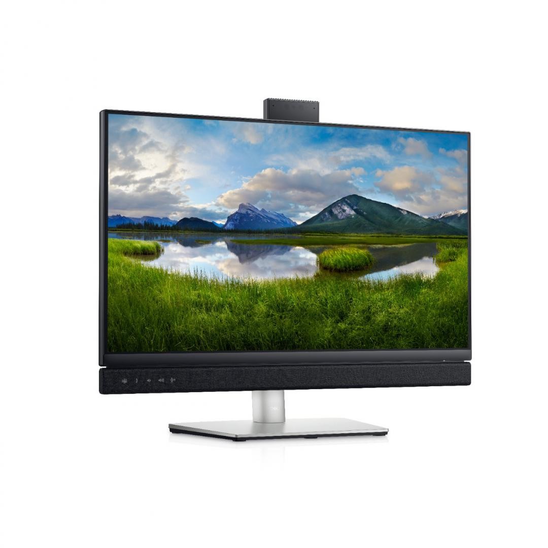 Monitor LED Dell Video Conferencing C2422HE, 23.8inch, FHD IPS, 5ms, 60Hz, negru - 1 | YEO