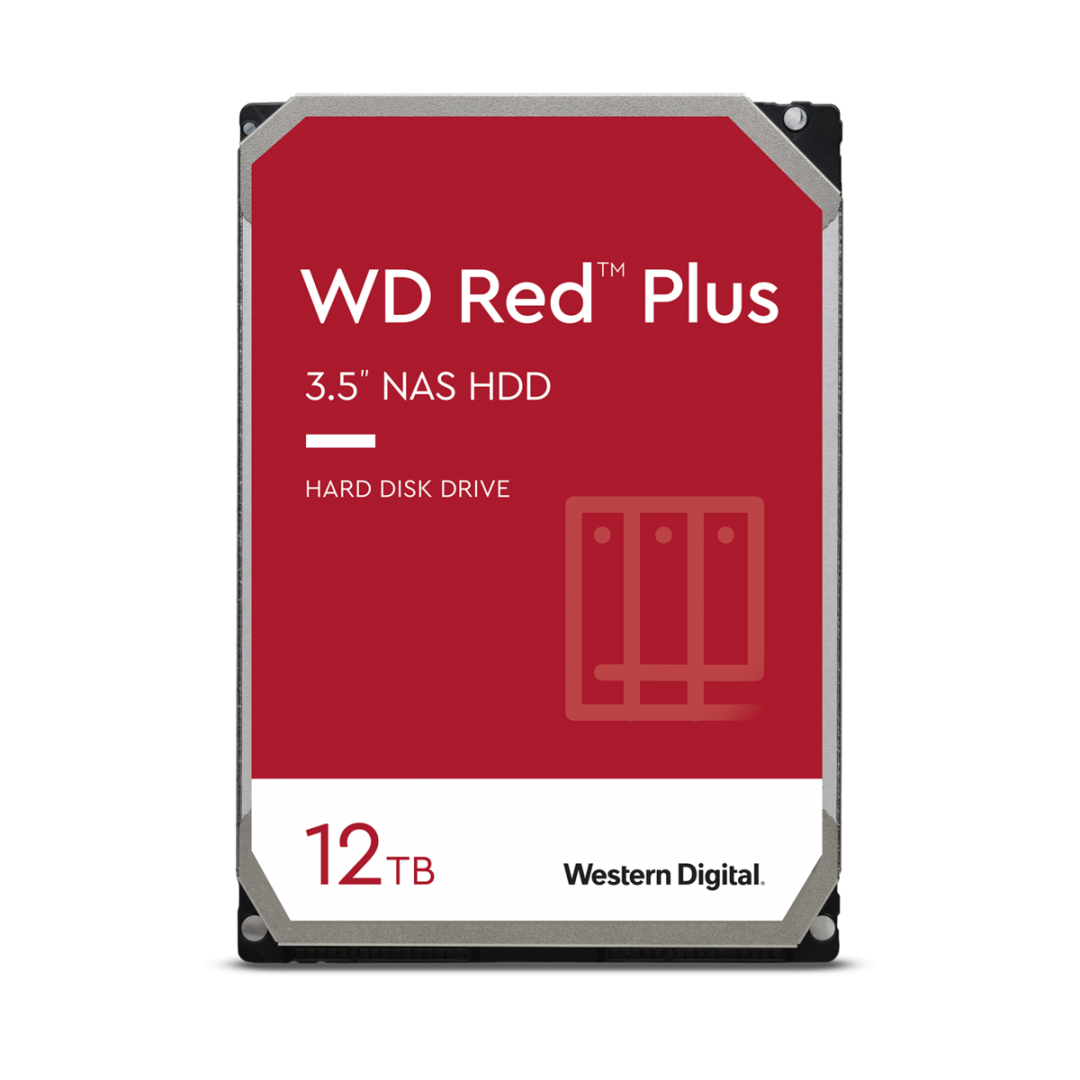 HDD WD Red™ Plus 12TB, 7200RPM, SATA III