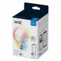 Bec LED RGB inteligent WiZ Connected Colors G95, Wi-Fi, E27, 11W (75W), 1055 lm, lumina alba si color (2200-6500K), compatibil G