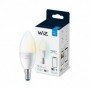 Bec LED inteligent WiZ Connected Whites C37, Wi-Fi, E14, 4.9W (40W), 470 lm, lumina alba (2700-6500K), compatibil Google Assista