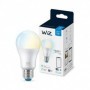 Bec LED inteligent WiZ Connected Whites A60, Wi-Fi, E27, 8W (60W), 806 lm, lumina alba (2700-6500K), compatibil Google Assistant
