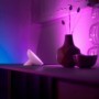 Lampa LED RGB Philips New Hue Bloom (gen4), Bluetooth, 7.1W, 500 lm, lumina alba si color (2000-6500K), IP20, 12.6cm, Alb