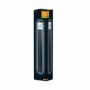 Stalp LED pentru exterior Ledvance Endura Style Lantern Modern, 12W, 610 lm, lumina calda (3000K), IP44, 900x110mm, otel, Gri in