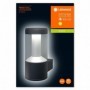 Aplica LED pentru exterior Ledvance Endura Style Lantern Modern, 12W ,610lm, lumina calda (3000K), IP44, 240x176x110mm, aluminiu