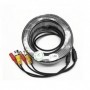 Cablu video si alimentare 20 metri LN-EC04-20M conectori DC si BNC  Video Power: 26 AWG Insulation: 1.3mm Colourless PE Power Co