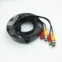 Cablu video si alimentare 15 metri LN-EC04-15M conectori DC si BNC  Video Power: 26 AWG Insulation: 1.3mm Colourless PE Power Co