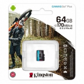 Card de Memorie SD Card Kingston Canvas GO Plus, 64GB, Class 10