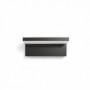Aplica LED pentru exterior Philips Bustan, 2x4.5W (70W), 1000 lm, luminacalda (2700K), dimabila, IP44, 78x220x92mm, Antracit