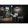 Aplica LED pentru exterior Philips Bustan, 2x4.5W (70W), 1000 lm, luminacalda (2700K), dimabila, IP44, 78x220x92mm, Antracit