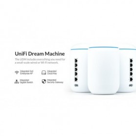 Router Wireless Ubiquiti Gigabit UniFi Dream Machine, Dual-Band, WiFi 5