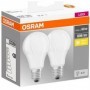 2 Becuri LED Osram Base Classic A, E27, 8.5W (60W), 806 lm, luminacalda(2700K)
