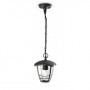 Pendul tip felinar pentru iluminat exterior Philips Creek, 1xE27, max60W, IP44, 820x175mm, Negru