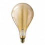 Bec LED vintage (decorativ) Philips Classic Gold Giant A160, EyeComfort, E27, 5W (25W), 300 lm, lumina calda (2700K), cu filamen