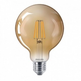 Bec LED vintage (decorativ) Philips Classic Gold Globe G93, EyeComfort, E27, 4W (35W), 400 lm, lumina calda (2500K), cu filament