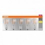 5 Becuri LED Osram Base Classic A, E27, 7W (60W), 806 lm, luminacalda(2700K), cu filament