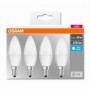 4 Becuri LED Osram Base Classic B, E14, 4.9W (40W), 470 lm, luminaneutra(4000K)