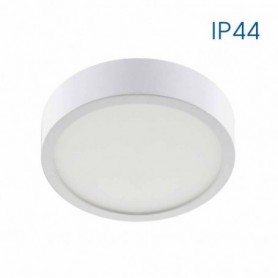 Plafoniera LED pentru baie Vivalux ROUND DARS, 24W, 1920 lm,luminaneutra (4000K), 140°, IP44, Ø225x35mm, 35000h, Alb