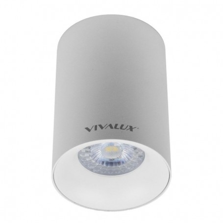 Spot Vivalux ROUND NEVILS, GU10, max. 35W, IP20, Ø70x100mm, Alb, becneinclus