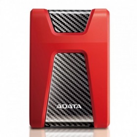 HDD extern ADATA, 2TB, HD650, 2.5", USB3.1, Rezistent la zgarieturi, Rosu