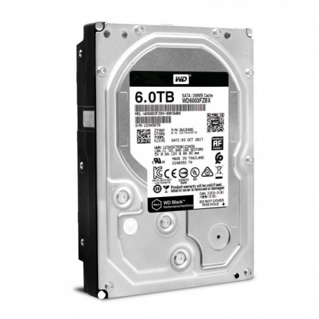 Hard disk WD Black 6TB SATA-III 7200RPM 256MB