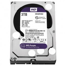 HDD WD Purple, 3TB, 5400RPM, SATA III