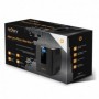 UPS nJoy Horus Plus 600, 600VA/360W, Afisaj LCD cu ecran tactil, 2 Prize Schuko cu Protectie, Repornire Automata, RJ11 protectie