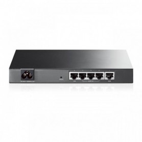 Router TP-Link TL-R470T+, 1xWAN 10/100, 1xLAN 10/100, 3xWAN/LAN configurabile, Small Office and Net Café, Load Balance, Advanced