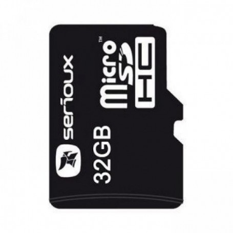Micro Secure Digital Card Serioux, 32GB, SFTF32AC10, Clasa 10, cu adaptor SDHC
