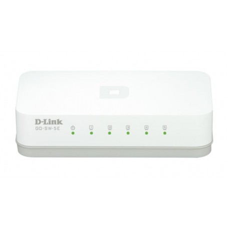 Switch D-Link GO-SW-5E, 5 port, 10/100/1000 Mbps