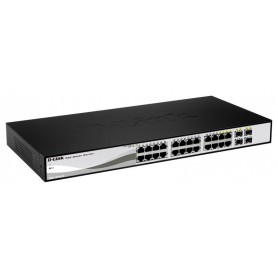 Switch D-Link DGS-1210-24, 24 port, 10/100/1000 Mbps