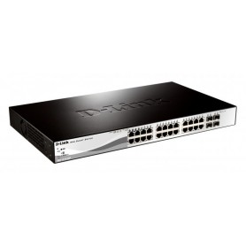 Switch D-Link DES-1210-28P, 24 port, 10/100 Mbps