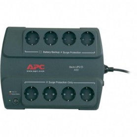 UPS APC Back-UPS ES stand-by 400VA / 240W 8 conectori Schuko CEE7 ,optional extindere garantie cu 1/3 ani (WBEXTWAR1YR-SP-01/WBE