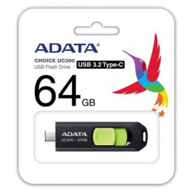 Memorie USB Flash Drive Adata 64GB, UC300, USB Type-C, Black