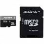 Card de Memorie MicroSDHC Adata 32Gb, Adaptor SD, Class 10