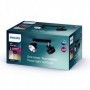 Spot LED Dublu Philips Bukko, 2x4.3W, 800 lm, intensitate variabila ,lumina calda (2200-2700K), IP20, 17x36.6x11cm, Metal, Negru
