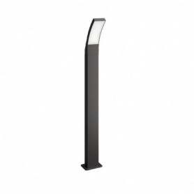 Stalp LED pentru iluminat exterior Philips Splay, 12W, 1200 lm ,luminaneutra (4000K), IP44, 960x120x160mm, Antracit