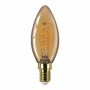 Bec LED vintage (decorativ) Philips Classic Gold Candle B35, EyeComfort, E14, 2.5W (15W), 136 lm, lumina calda (1800K), dimabil,