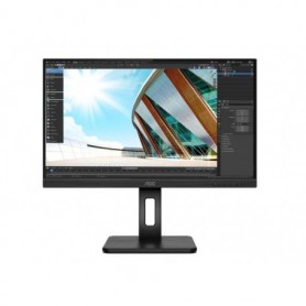 MONITOR AOC 27P2C 27 inch, Panel Type: IPS, Backlight: WLED, Resolution:1920 x 1080, Aspect Ratio: 16:9, Refresh Rate:75Hz, Resp