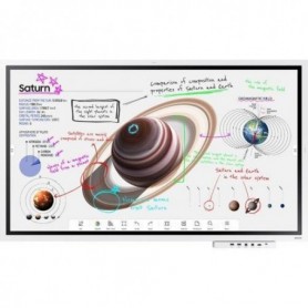 Display interactiv (tabla interactiva) Samsung Flip Pro WM55B, 55" (140cm), UHD, operare 16/7, luminozitate 220nit, backlight Ed