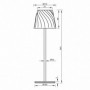 Veioza LED portabila Vivalux ESTELLA Albastru, 3.7V, 3W, 230 lm, luminaneutra (4000K), dimabila 10-100%, Touch control, IP54, ba