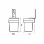 Senzor crepuscular aplicat Vivalux DELTA, 230V, 6A, IP44,35.5x44.1x46mm, Alb