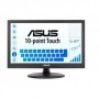Monitor 15.6" ASUS VT168HR, FWXGA 1366*768, Capacitive 10-point multi-touch, TN, 16:9, 400:1, 220 cd/m2, 90/60, 5 ms, Flicker fr