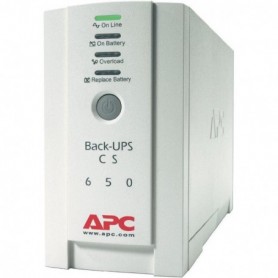 UPS APC Back-UPS CS stand-by 650VA / 400W 4 conectori C13, baterieRBC17, optional extindere garantie cu 1/3 ani (WBEXTWAR1YR-SP-
