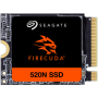 SSD SEAGATE FireCuda 520N 2.048TB M.2 2230-S2 PCIe Gen4 x4 NVMe 1.4, 3D TLC, Read/Write: 5000/3200 MBps, IOPS 480K/750K, Rescue 