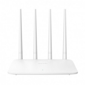 Router Wireless TENDA F6, 4 antene fixe (4*5dbi), 1 port WAN 10/100Mbps, 3 port-uri LAN 10/100Mbps , IEEE802.3, IEEE802.3u, 1 bu