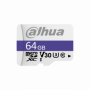 MicroSD Dahua, 64GB, Clasa 10 UHS-I Performance,