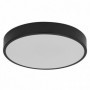 Plafoniera LED Ledvance Orbis Slim Moia 280, 20W, 2200 lm, lumina calda(3000K), IP20, Ø28cm, metal/PMMA, Negru